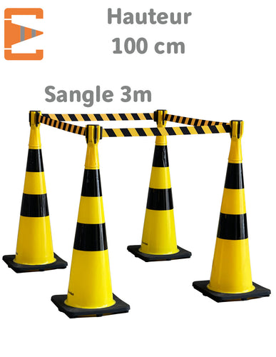 Cône de Balisage à Sangle 3M - EquipemenTech