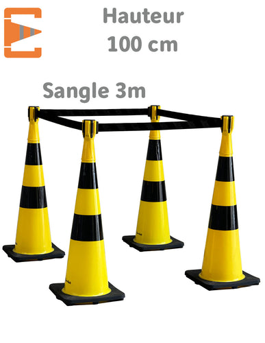 Cône de Balisage à Sangle 3M - EquipemenTech
