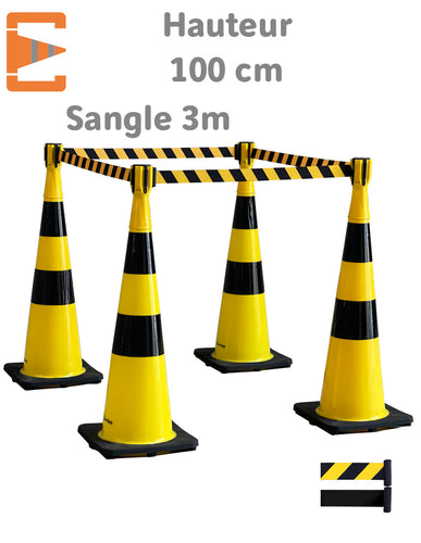 Cône de Balisage à Sangle 3M - EquipemenTech