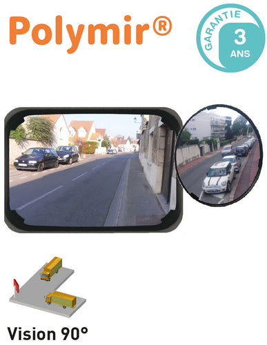 Miroirs Multi Usages Cadre Noir Garantie 3 ans EQUIPEMENTECH