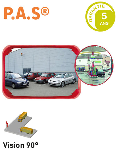 Miroirs Multi Usages Cadre Rouge