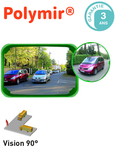 Miroirs Multi Usages Cadre Vert Garantie 3 ans EQUIPEMENTECH