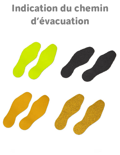 Indication du chemin d évacuation antidérapant - EquipemenTech