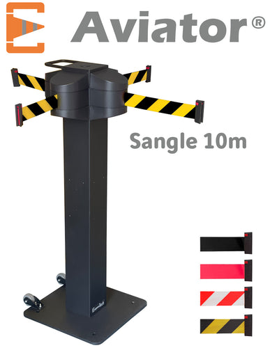 Poteau de Balisage à 4 Sangles AVIATOR