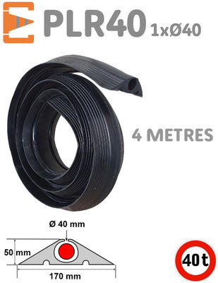 Passe Câble PLR40 en Rouleau 4M 40mm 40T EQUIPEMENTECH