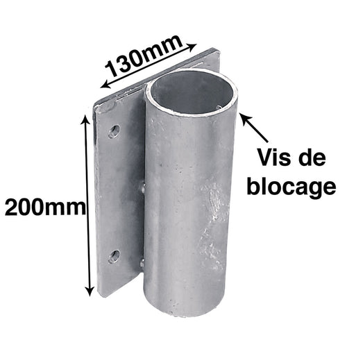 Douilles de fixation murale pour barrières de quai Ø 60mm EQUIPEMENTECH
