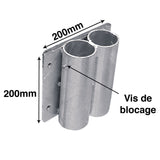 Douilles de fixation murale pour barrières de quai Ø 60mm EQUIPEMENTECH