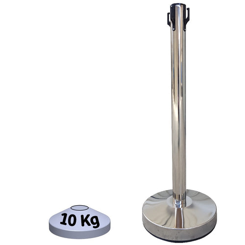 Poteau de Balisage Métal EVOLYS Inox