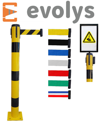 Poteau à Sangle à platine EVOLYS EQUIPEMENTECH