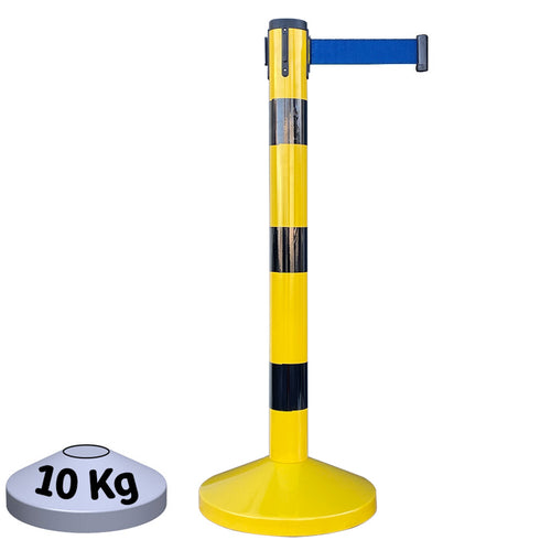 Poteau Métal de Balisage à Sangle EVOLYS EQUIPEMENTECH