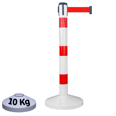 Poteau Métal de Balisage à Sangle EVOLYS EQUIPEMENTECH