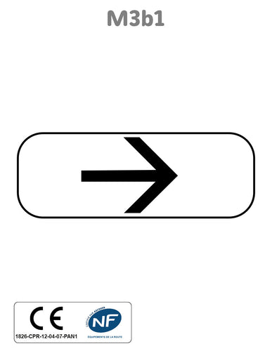 Panonceau de Position ou Directionnels M3b1