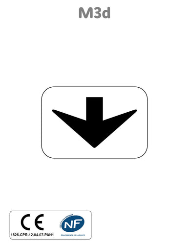 Panonceau de Position ou Directionnels M3d