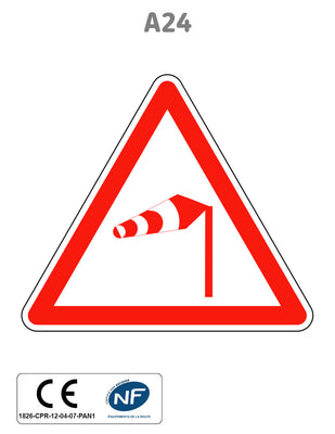 Panneau A24 Vent latéral