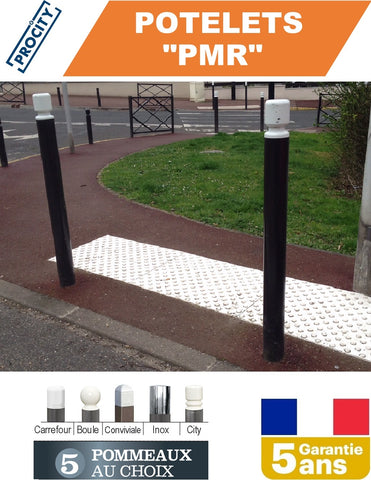 Potelets PMR Haute Visibilité EQUIPEMENTECH