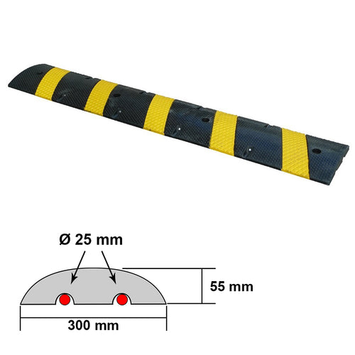 Ralentisseur Monobloc 30km/h 1M83 EQUIPEMENTECH