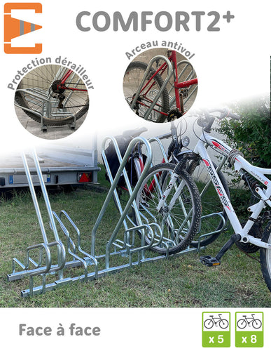 Râtelier Range Vélos Face à Face COMFORT2+