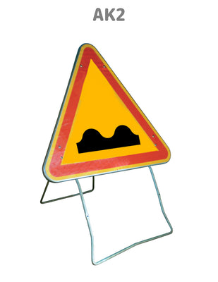 Panneau Temporaire AK2 Cassis ou dos d'âne