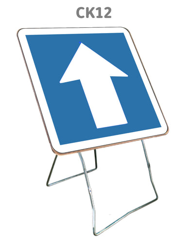Panneau Temporaire CK12 Circulation à sens unique