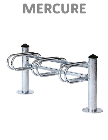 Racks Range Vélos MERCURE 3 ou 6 places