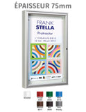 Vitrine d'affichage épaisseur 75mm de 8 à 30 feuilles A4