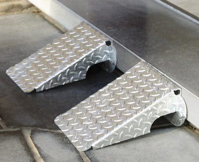 Rampe de trottoir acier galva 310 x 250 x H100mm