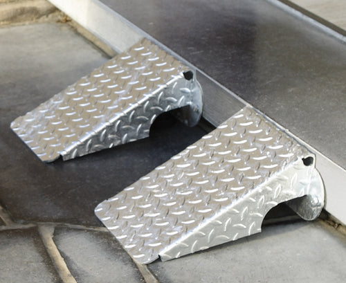 Rampe de trottoir acier galva 310 x 250 x H100mm