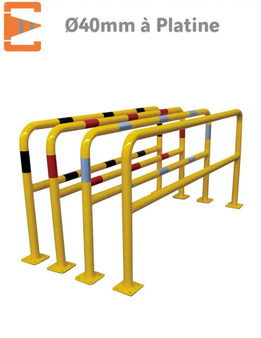 Barrières de Protection à Platine Ø40mm