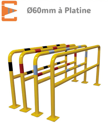 Barrières de Protection à Platine Ø60mm