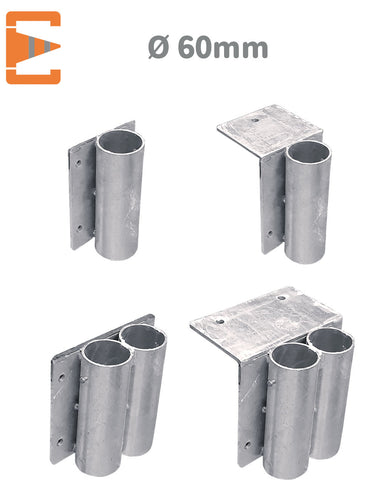 Douilles de fixation murale pour barrières de quai  EQUIPEMENTECH