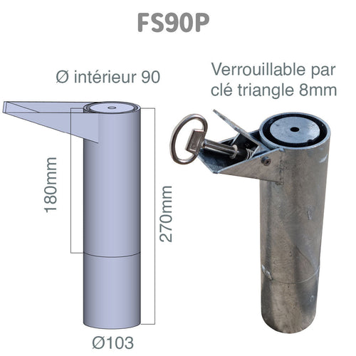 fourreau amovibilite 90