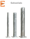 Poteau de protection acier galva EQUIPEMENTECH