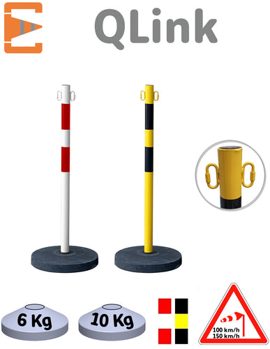 poteau chantier metal