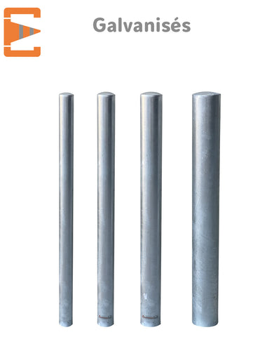 poteau protection sceller galva