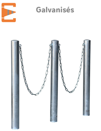 poteaux chaines carrefour