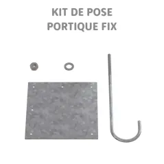 Kits de pose portiques universels fixes
