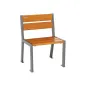 Banc Public Acier Bois Silaos®