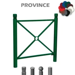 Barrière de ville Croix St André 1072 mm et 1572 mm