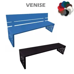 Banc Public Acier Venise