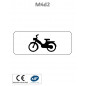 Panonceau Cyclomoteurs M4d2