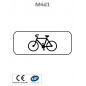 Panonceau Vélo M4d1