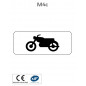 Panonceau Moto M4c