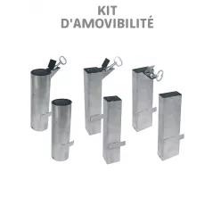 Kit fourreaux d’amovibilité pour barrières de ville