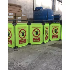 Barrière paravent Intervention et Maintenance