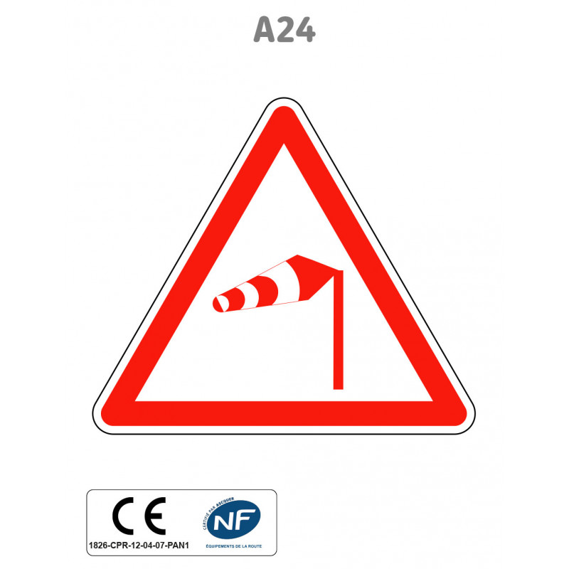 Panneau A24 Vent latéral