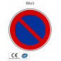 Panneau B6a1 Stationnement interdit