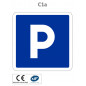 Panneau C1a Parking ou Lieu aménagé pour le Stationnement gratuit