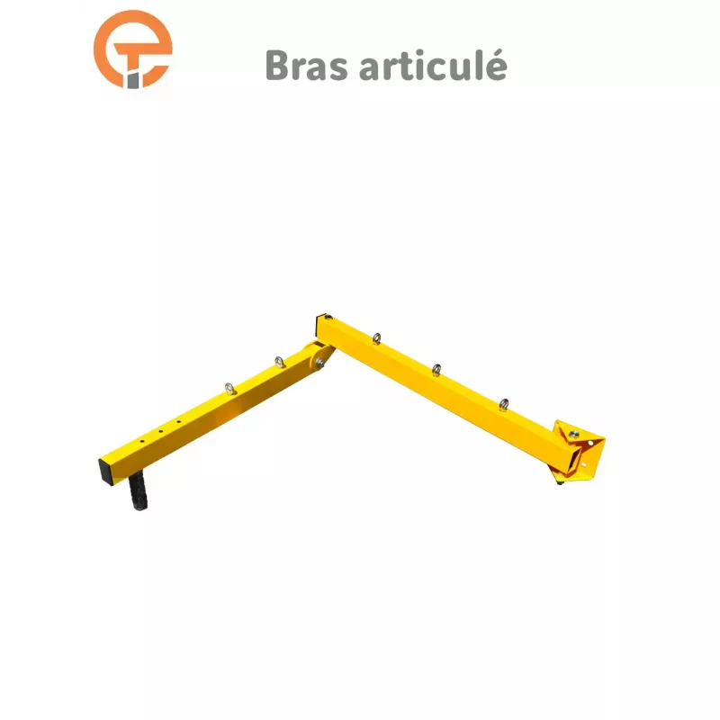 Bras articulé projecteur de quai