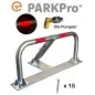 Bloc parking PARKPro+ spécial enrobé serrure clé pompier