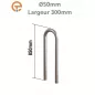 Épingle de protection largeur 300 mm